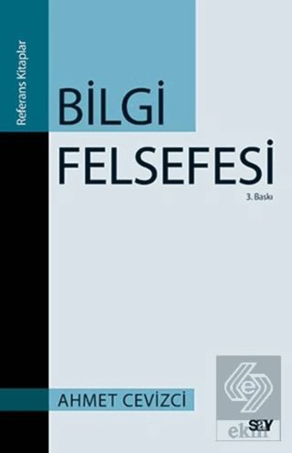 Bilgi Felsefesi ürün görseli 1