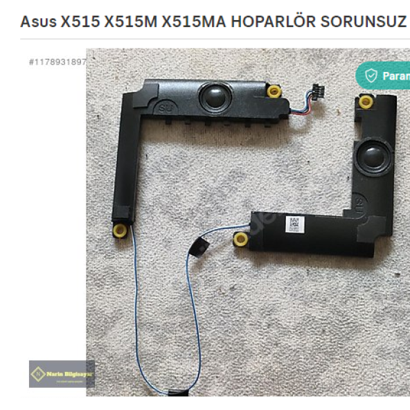 Asus X515 X515M X515MA HOPARLÖR SORUNSUZ ürün görseli 1
