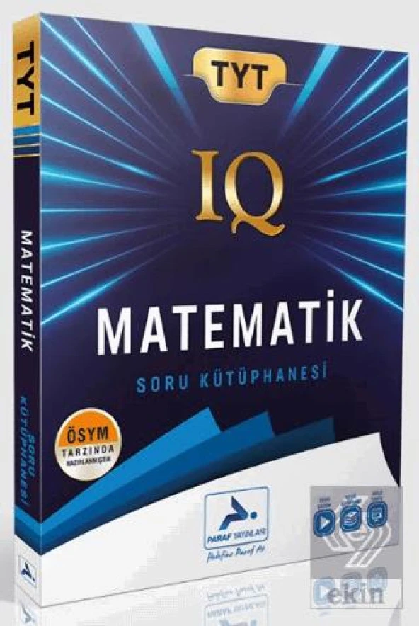TYT IQ Matematik Soru Kütüphanesi Paraf Yayınları ürün görseli 1