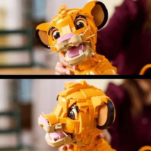LEGO Disney 43247 Genç Aslan Kral Simba (1445 Parça) ürün görseli 1