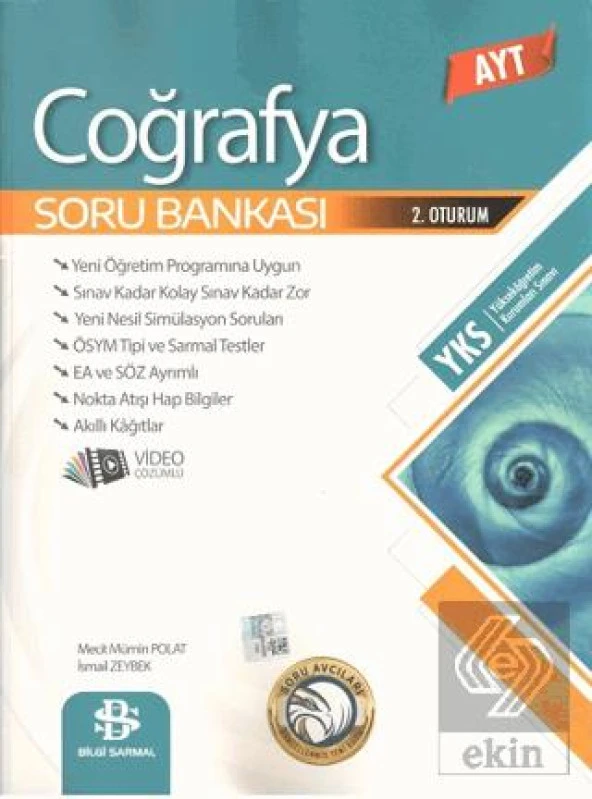 2023 YKS AYT Coğrafya Soru Bankası ürün görseli 1
