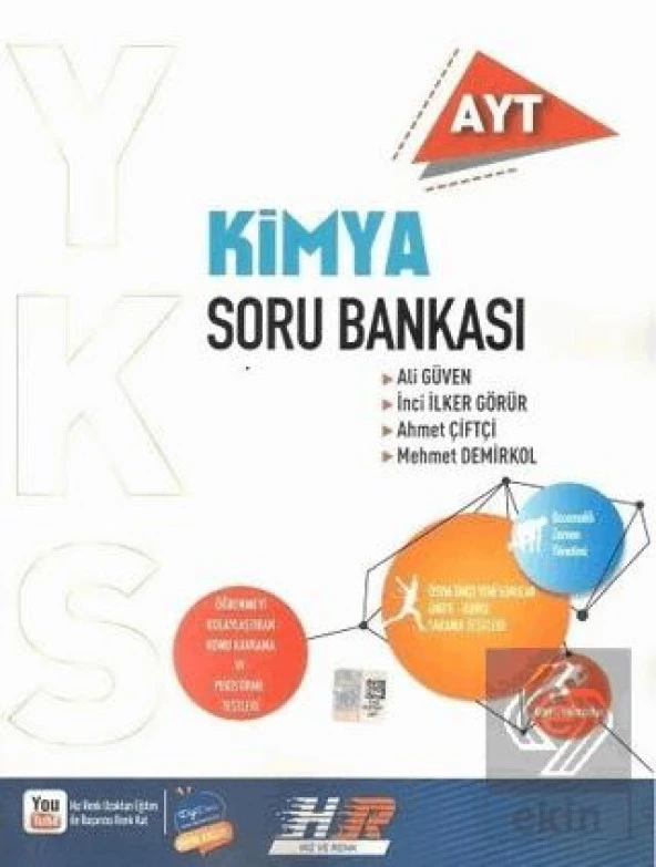 Hız ve Renk AYT Kimya Soru Bankası ürün görseli 1