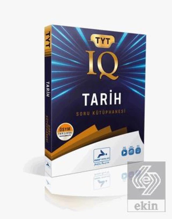 TYT IQ Tarih Soru Kütüphanesi PRF Yayınları ürün görseli 1