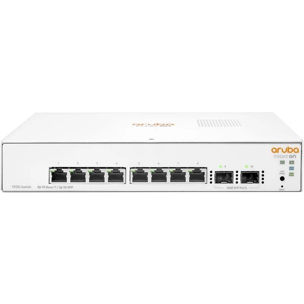 HPE Aruba Instant On 1930 8 Port Gigabit (JL680A) ürün görseli 1