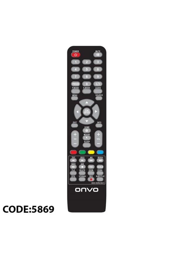 Weko Kl /nordmende Ov32150/ov39150/ov42250/ov43250/ov50350/ov55350/ov65350 Lcd Kumanda 2200-edr0 ürün görseli 1