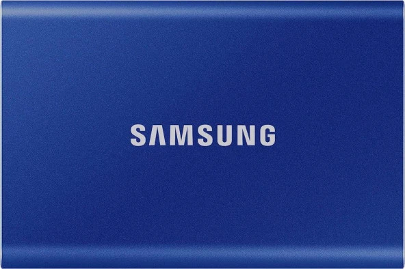 Samsung T7 MU-PC500H/WW Mavi USB 3.2 500 GB Taşınabilir SSD - Teşhir ürün görseli 1