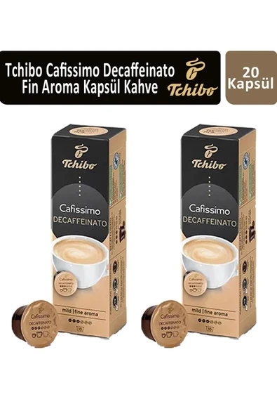 Tchibo Cafissimo Caffe Crema Decaffinated Kapsül Kahve x 2 Adet ürün görseli 1