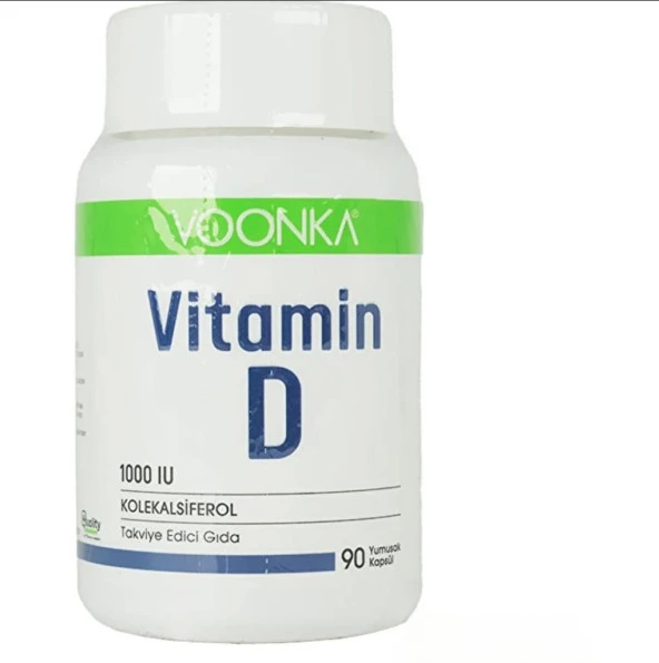 Voonka Vitamin D 102 Tablet ürün görseli 1