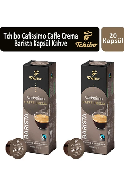 Tchibo Cafissimo Barista Caffe Crema Kapsül Kahve x 2 Adet ürün görseli 1