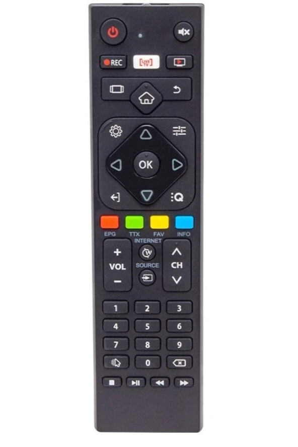 Hı-level Rm-l265c Androıd Tv Lıve Tv Tuşlu Lcd-led Tv Kumanda Yazısız ürün görseli 1