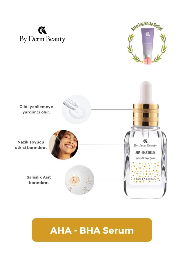 AHA - BHA SERUM - 40ML ürün görseli 1