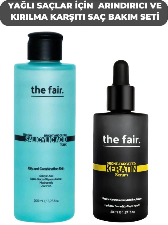 the fair. Yağlı Saçlar için Arındırıcı ve Kırılma Karşıtı Saç Bakm Seti ürün görseli 1