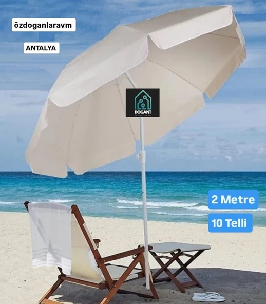 GM Güneş Balkon Plaj Şemsiyesi 2 Mt ürün görseli 1