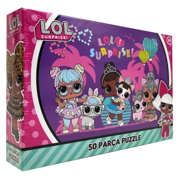 Laço LOL Surprise 50 Parça Puzzle GVN0021 ürün görseli 1