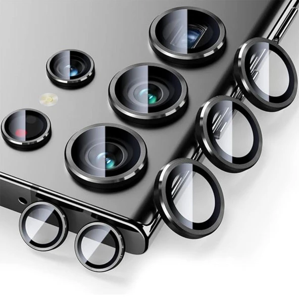 Samsung Galaxy S23 Ultra İle Uyumlu Kamera Koruyucu Graphite ürün görseli 1