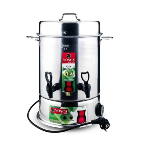 Yonca 40 Bardaklık Elektrikli Semaver Çay Otomatı ürün görseli 1
