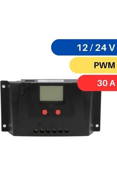 LEXRON 30A Pwm Şarj Kontrol Cihazı ürün görseli 1