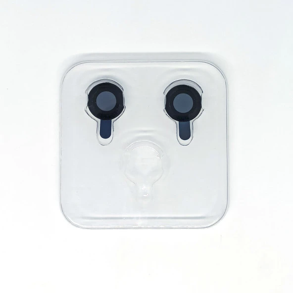 Apple iPhone 12 Mercek Lens Kamera Koruyucu SİYAH - Resim 2