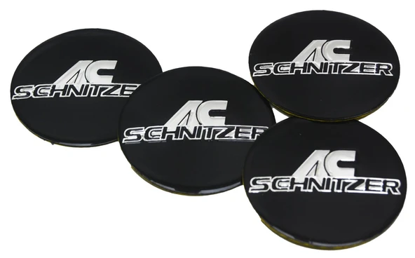 Jant Göbek Arma AC Schnitzer Sticker 4'lü Set - Resim 3
