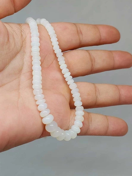 Avustralya Opal Taşı Kolye Yansımalı Renkler 43 Karat Çelik Kapama (51272) ürün görseli 1