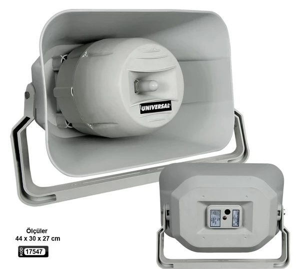 HORN HOPARLÖR IP66 200W 8 OHM UNIVERSAL AQUA-160 ürün görseli 1