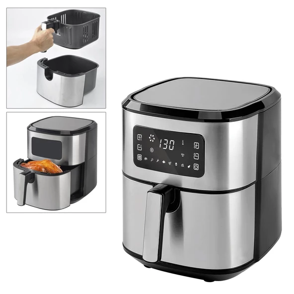 SKYTECH ST-AF800 Airfryer 8 Litre 1700 Watt - Resim 2
