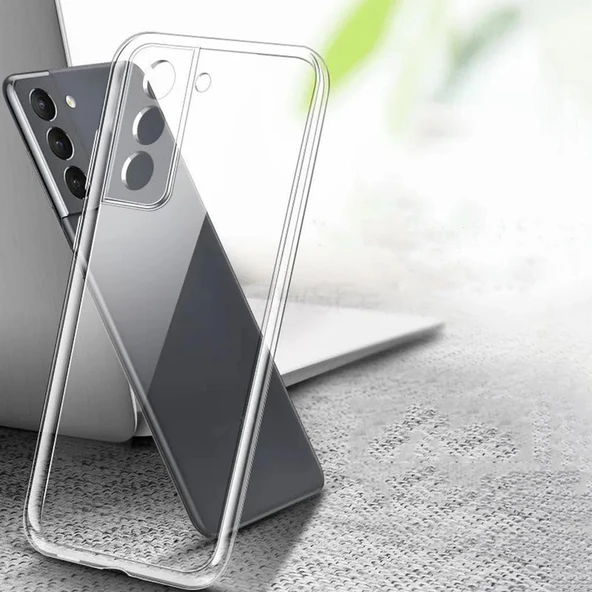 Samsung Galaxy S20 Fe İle Uyumlu Kılıf Şeffaf Kamera Korumalı Soket 3D ürün görseli 1