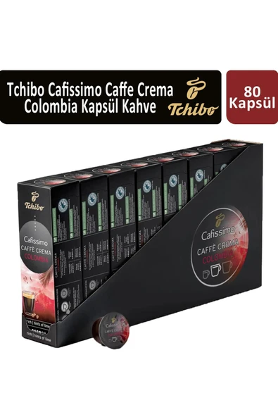 Tchibo Cafissimo Caffe Crema Colombia Kapsül Kahve x 8 Adet ürün görseli 1