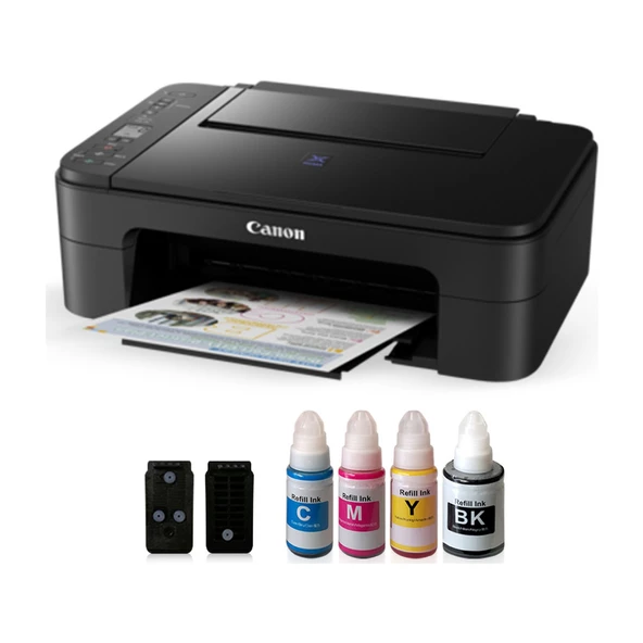 Canon E3640 Wifi Yazıcı Ve Tıpalı Kartuş Sistemi ürün görseli 1