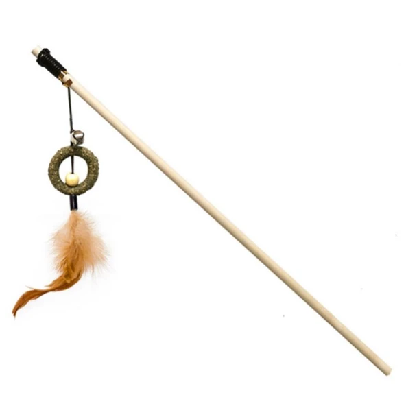 Eastland Tüylü Catnip Halka Kedi Oltası 40 cm ürün görseli 1