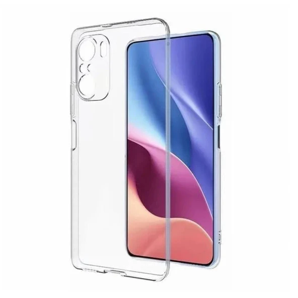 Xiaomi Redmi Note 10S Kılıf Şeffaf Silikon Kamera 3D - Resim 3
