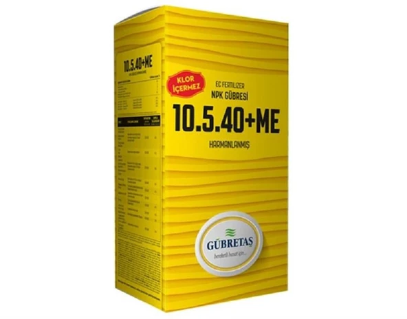 Gübretaş 1 kg 10.5.40+ME Toz Gübre ürün görseli 1