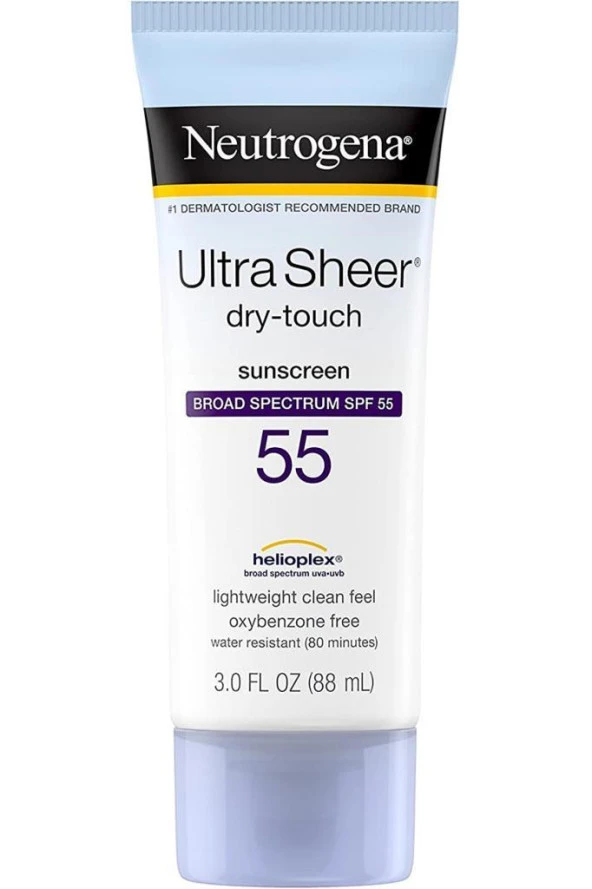 Neutrogena Ultra Sheer Dry-Touch SPF55 Güneş Koruyucu 88ML ürün görseli 1