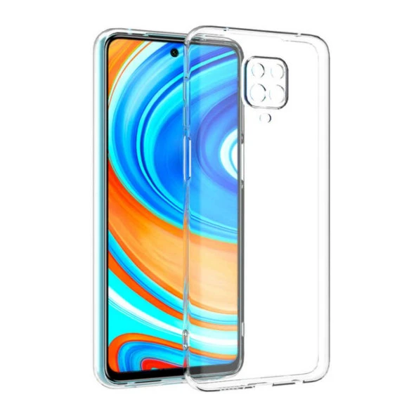 Xiaomi Redmi Note 9 Pro İle Uyumlu Kılıf Şeffaf Kamera Korumalı 3D ürün görseli 1