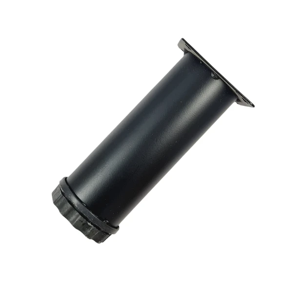 40 LIK 15 CM SİYAH METAL YUVARLAK AYAK ( 4 ADET ) ürün görseli 1