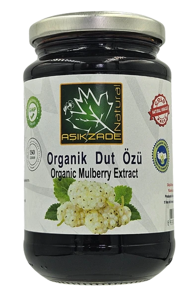 Aşıkzade Organik Dut Özü 370 Ml 480g ürün görseli 1