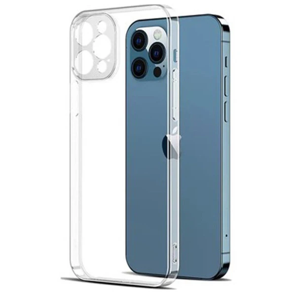 Apple iPhone 13 Pro İle Uyumlu Şeffaf Kamera Korumalı 3D 251663 ürün görseli 1