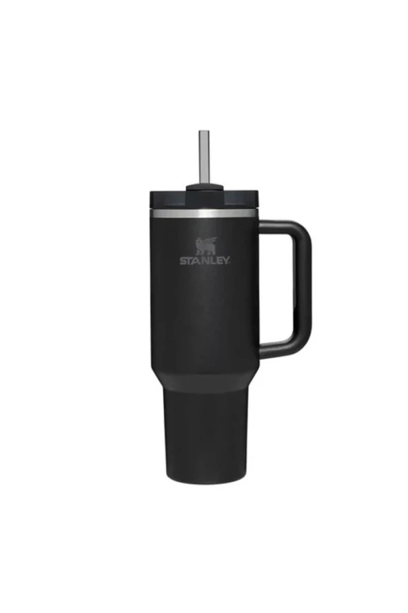 Stanley Quencher Pipetli Termos Bardak 1.18 Lt Siyah ürün görseli 1