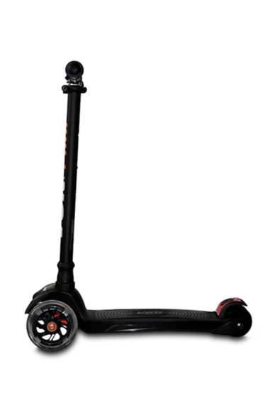 Voit Mini Led Işıklı 3 Teker Scooter -Siyah-New - Resim 3