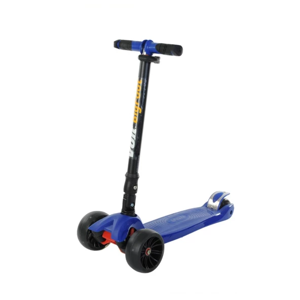 Voit 218c Işıklı Geniş 3 Teker Scooter-Lacivert ürün görseli 1