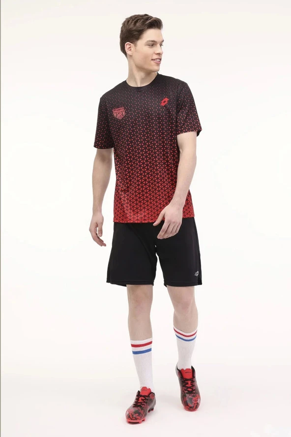 Lotto Türkiye M-ALLY TEE 4FX Kırmızı Erkek Kısa Kol T-Shirt ürün görseli 1