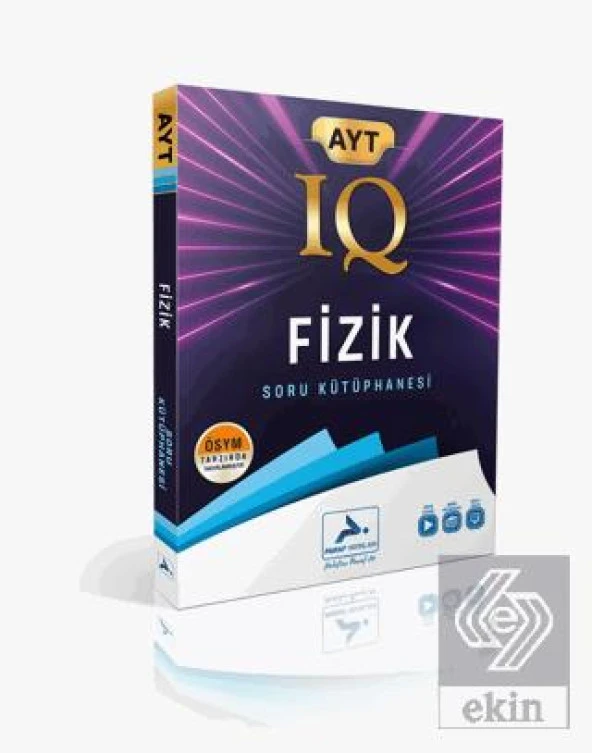AYT IQ FİZİK Soru Kütüphanesi PRF Yayınları ürün görseli 1