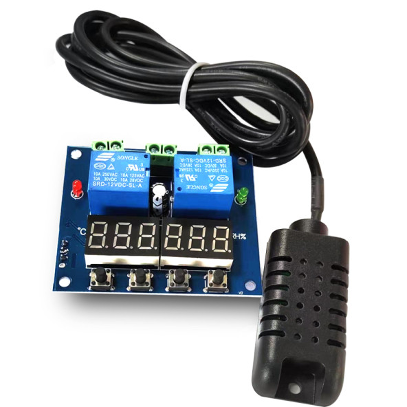 YATE10 M452-12V 10A Sıcaklık ve Nem Kontrol Cihazı ürün görseli 1