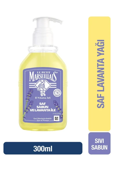 Le Petit Marseillais Le Petit Marsseılıaıs Saf Sıvı Sabun Lavanta Yağı 300 Ml ürün görseli 1