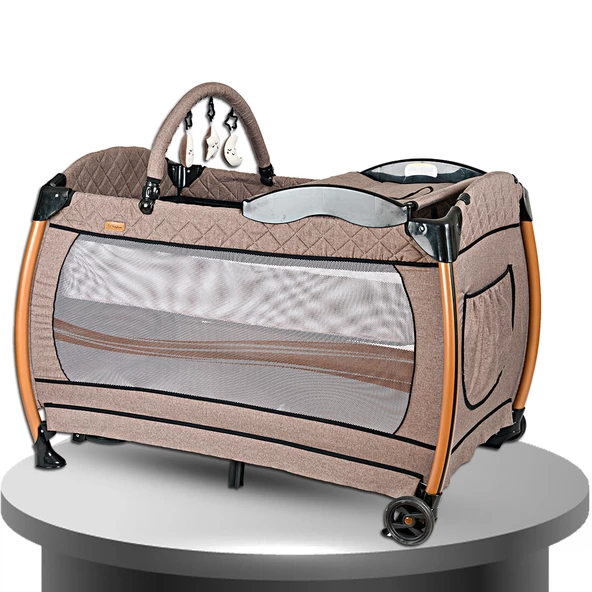 Baby Home 600 Nanny 70x110 Bebek Oyun Parkı Yatak Beşik ürün görseli 1