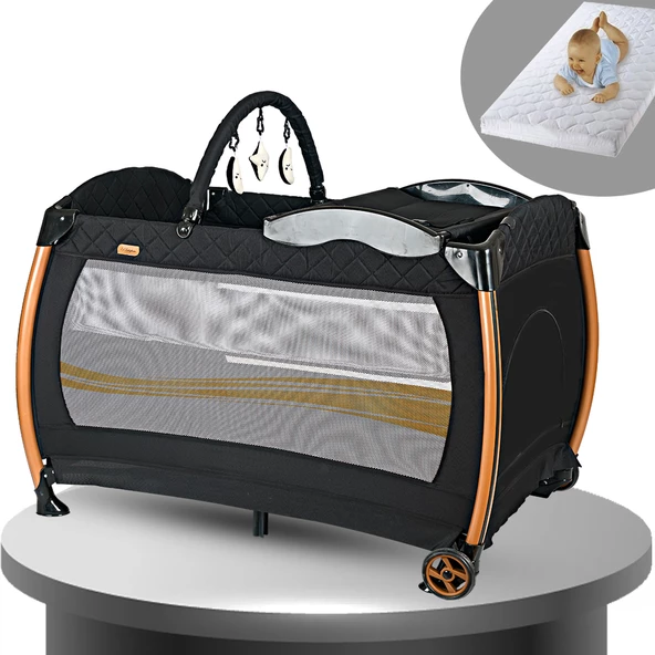 Baby Home 600 Nanny 70x110 Bebek Oyun Parkı Yatak Beşik Sünger Yatak Hediye ürün görseli 1