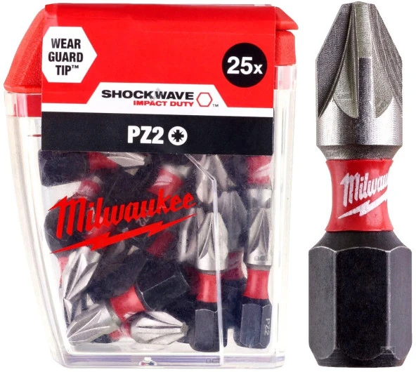 Milwaukee Bits Uç Pz2 25 MM 25'li Paket 4932430864 ürün görseli 1