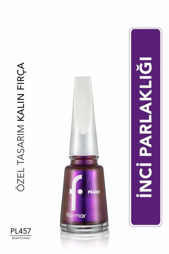 Sedefli Parlak Oje (MOR) - Pearly Nail Enamel - Pl457 Bewitching - 8682536035651 ürün görseli 1