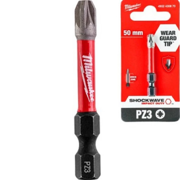Milwaukee Bits Uç PZ3 50 MM 4932430870 - Resim 2