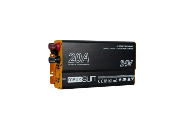 Mexxsun AC-DC Akü Şarj Cihazı 24V-20A ürün görseli 1